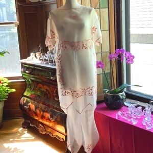 Exquisite Vintage Silk Organza Dress